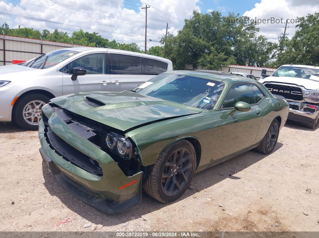 2022 Dodge Challenger Gt Green vin: 2C3CDZJG7NH226836