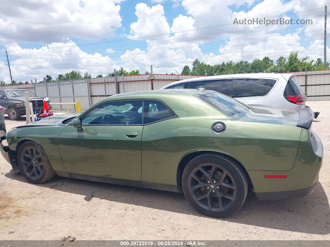 2022 Dodge Challenger Gt Green vin: 2C3CDZJG7NH226836