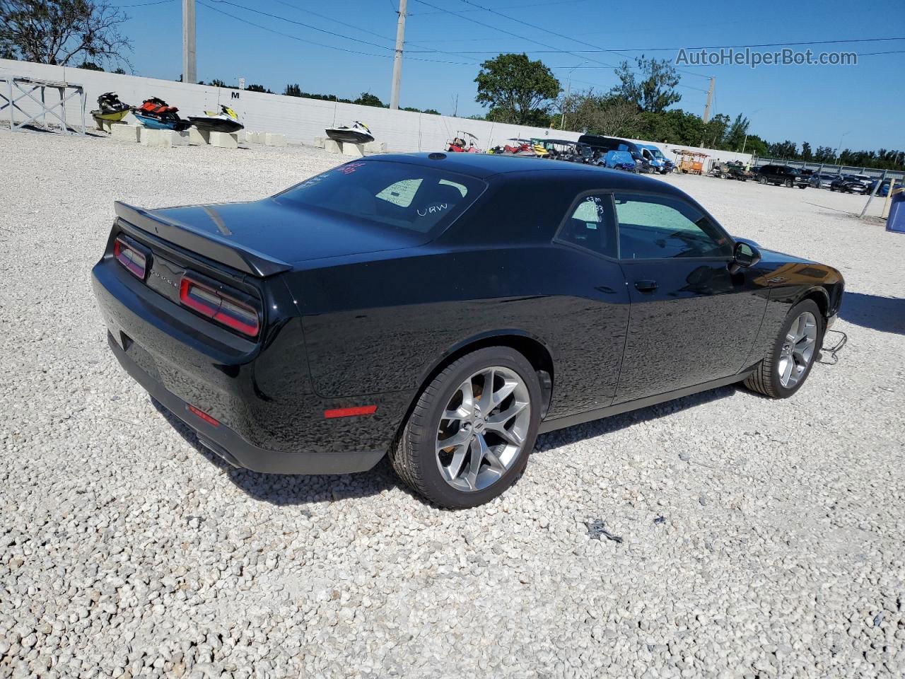 2023 Dodge Challenger Gt Black vin: 2C3CDZJG7PH605337