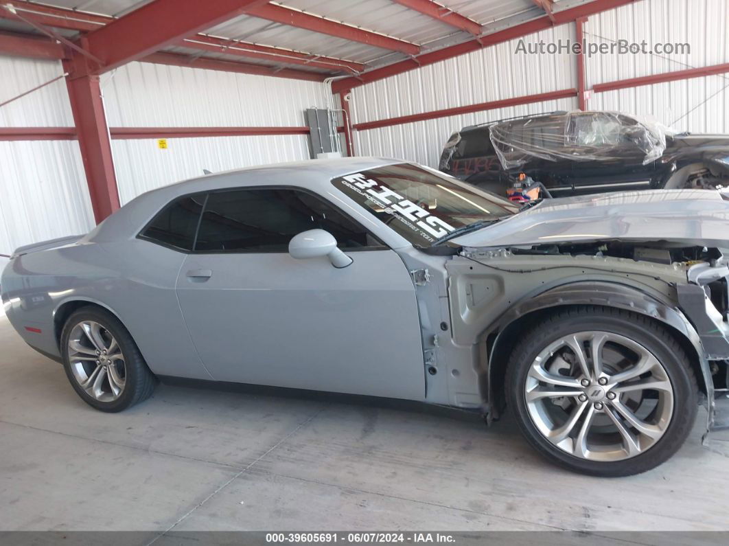 2022 Dodge Challenger Gt Gray vin: 2C3CDZJG8NH206756