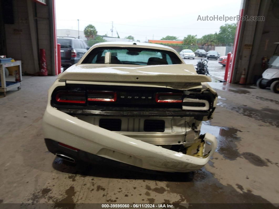 2022 Dodge Challenger Gt White vin: 2C3CDZJG8NH247016