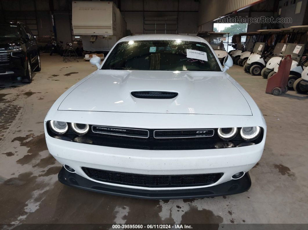 2022 Dodge Challenger Gt Белый vin: 2C3CDZJG8NH247016