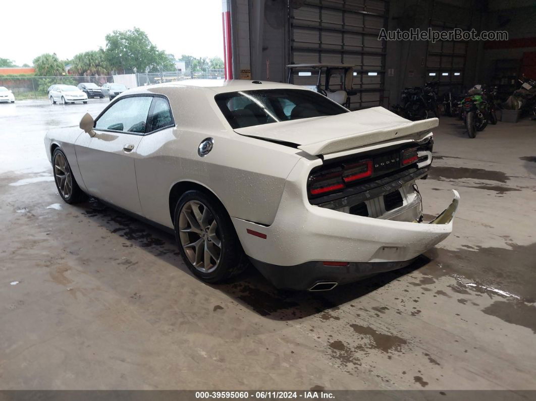 2022 Dodge Challenger Gt White vin: 2C3CDZJG8NH247016