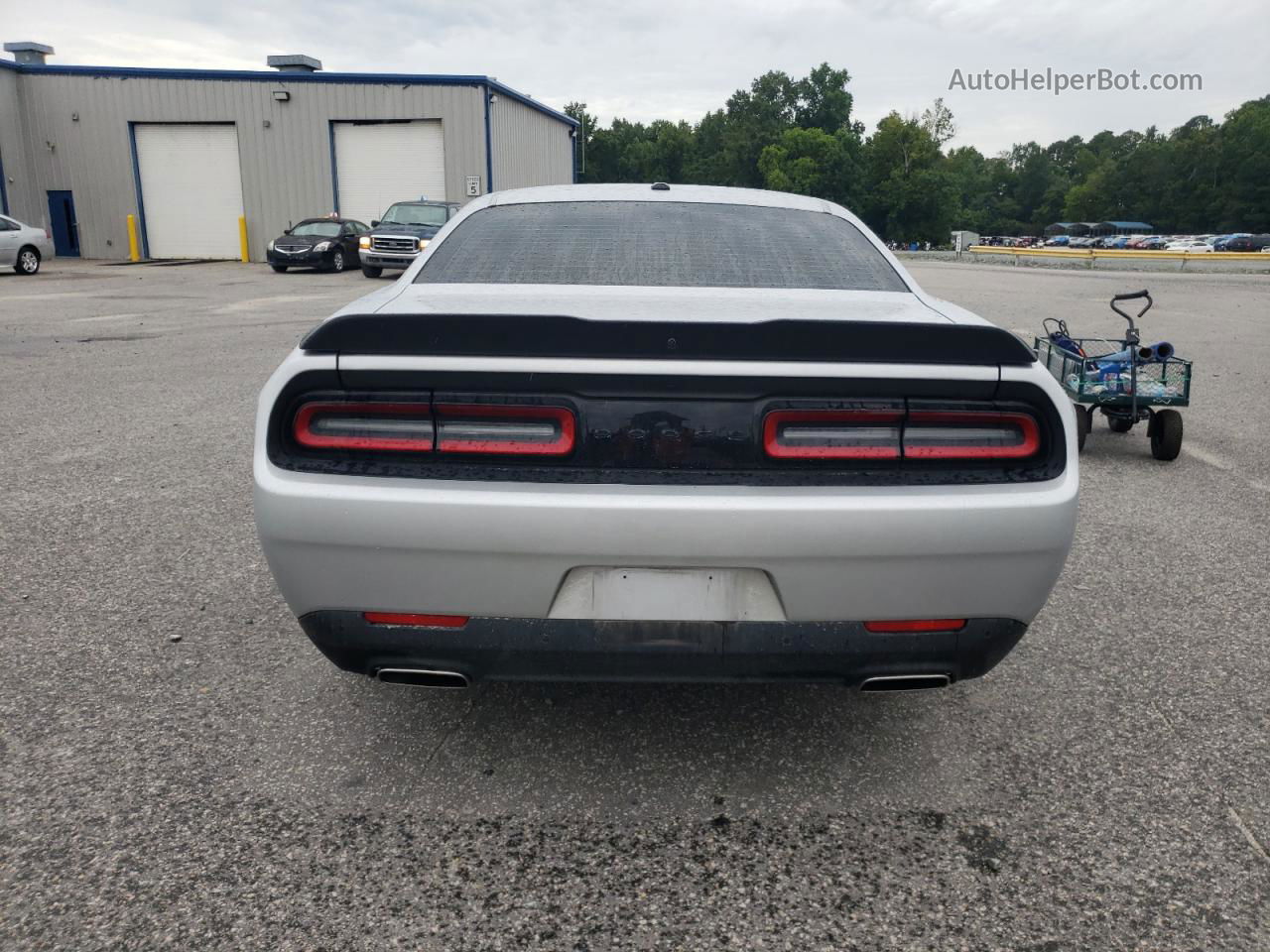 2022 Dodge Challenger Gt Silver vin: 2C3CDZJG9NH215224