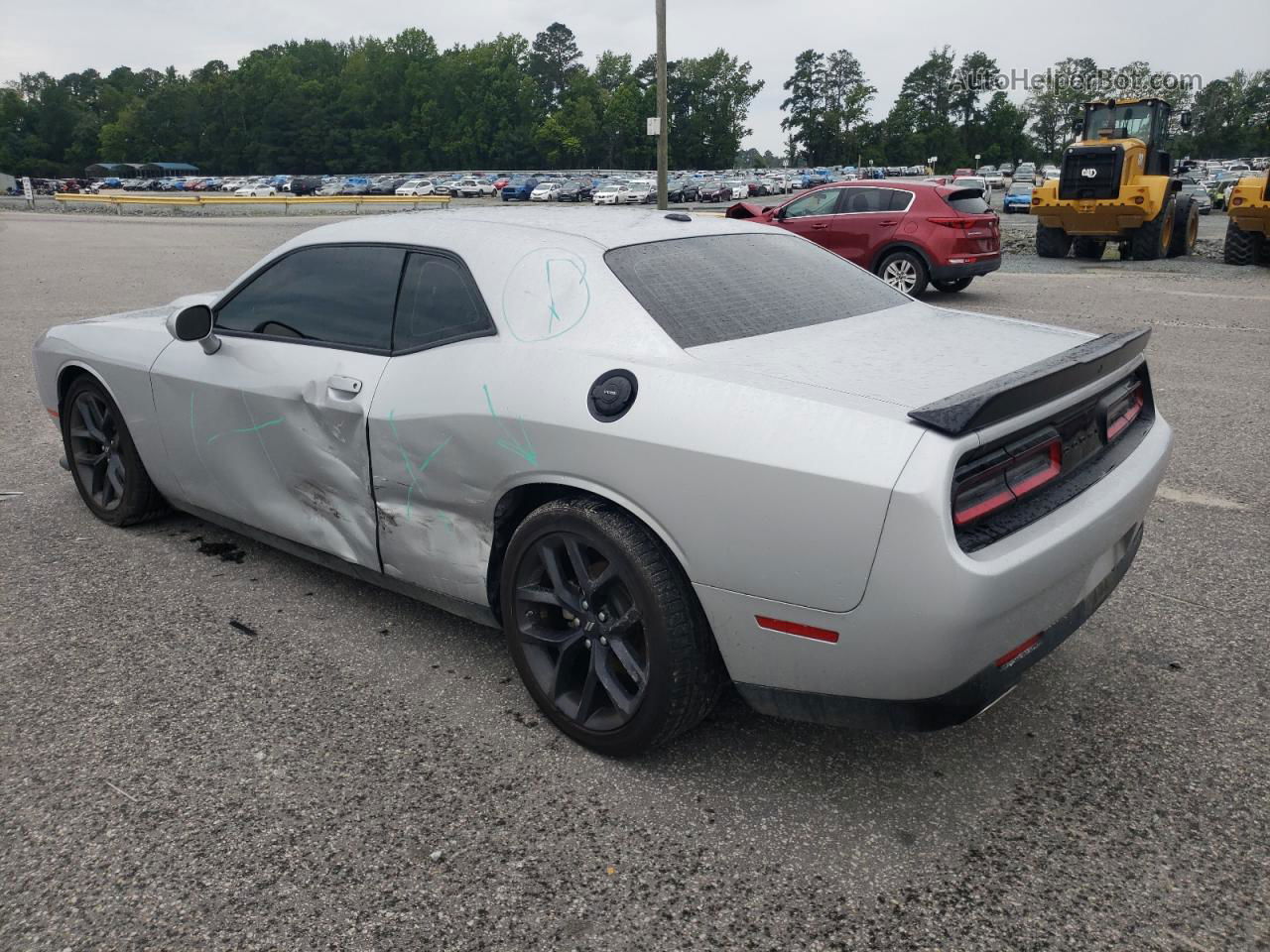 2022 Dodge Challenger Gt Серебряный vin: 2C3CDZJG9NH215224