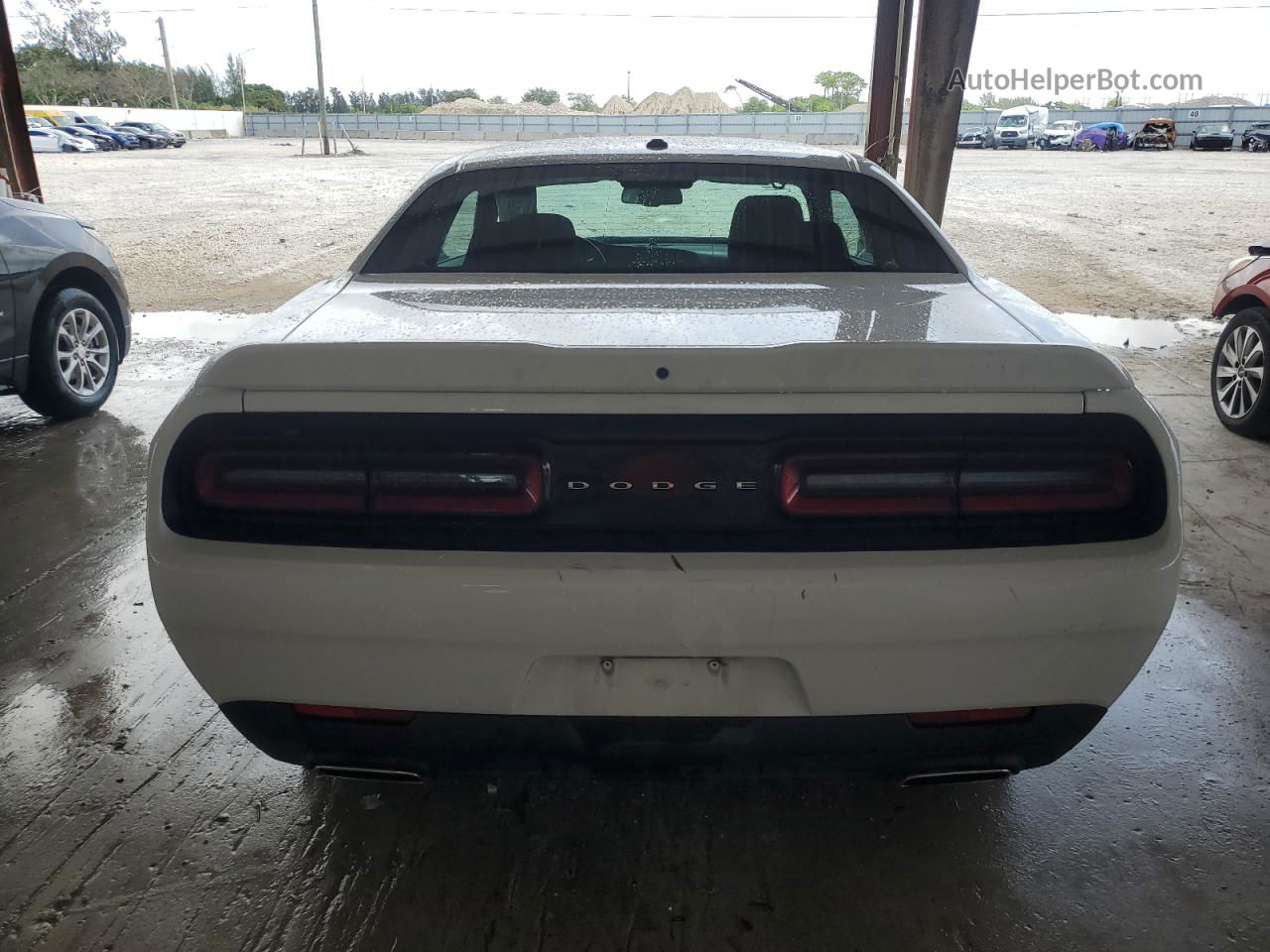 2022 Dodge Challenger Gt White vin: 2C3CDZJG9NH233111