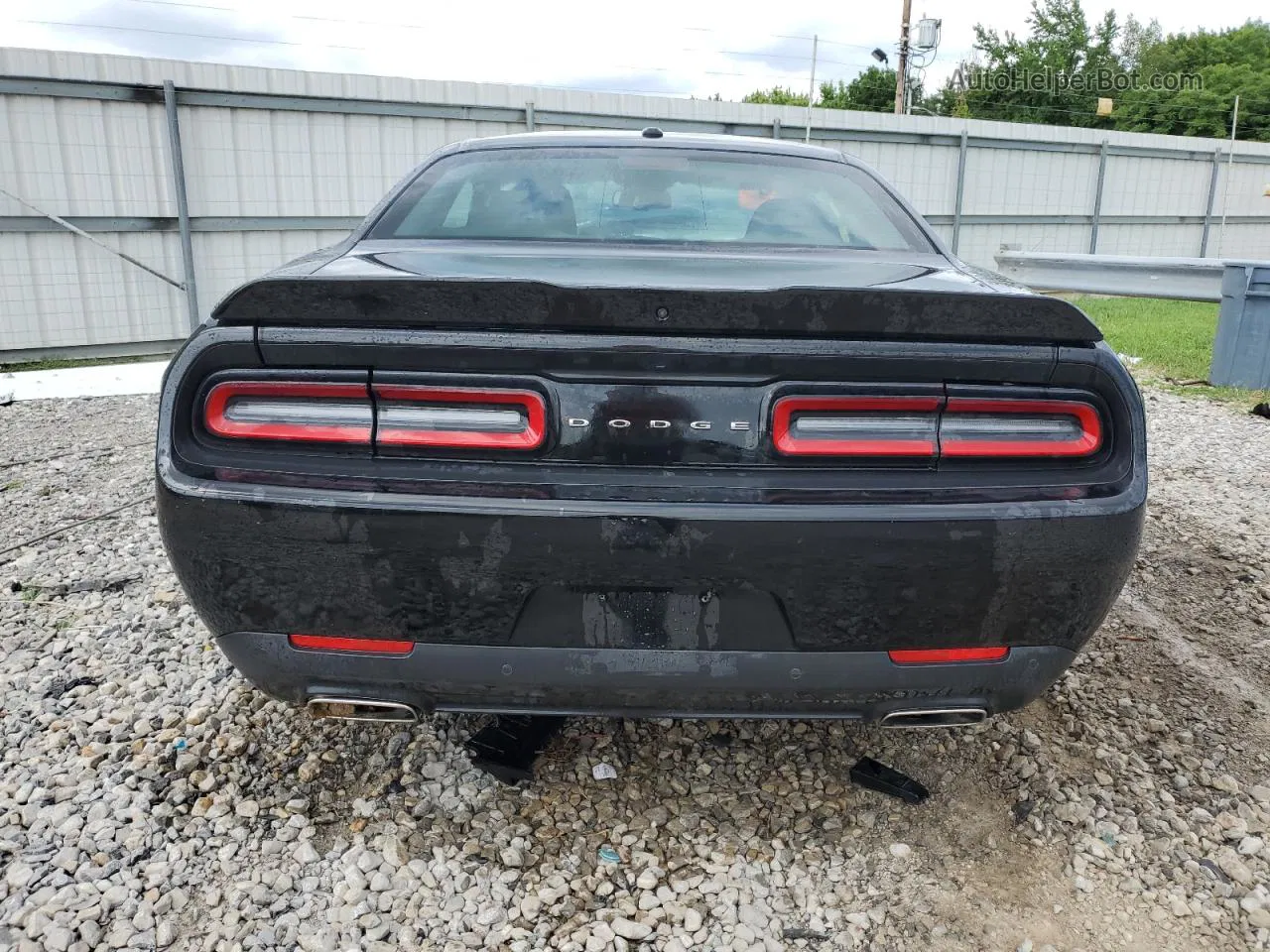 2022 Dodge Challenger Gt Черный vin: 2C3CDZJG9NH254427