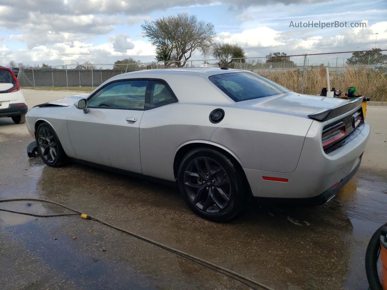 2022 Dodge Challenger Gt Silver vin: 2C3CDZJGXNH233666