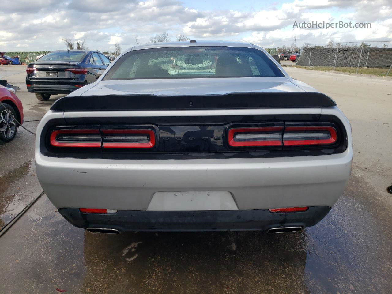 2022 Dodge Challenger Gt Silver vin: 2C3CDZJGXNH233666