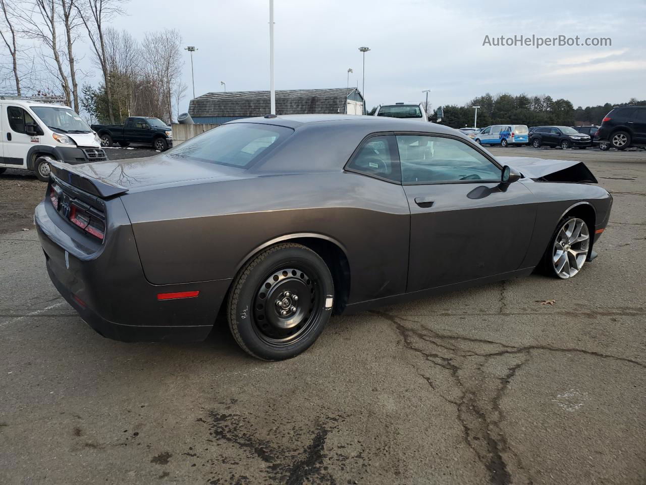 2022 Dodge Challenger Gt Серый vin: 2C3CDZJGXNH247020