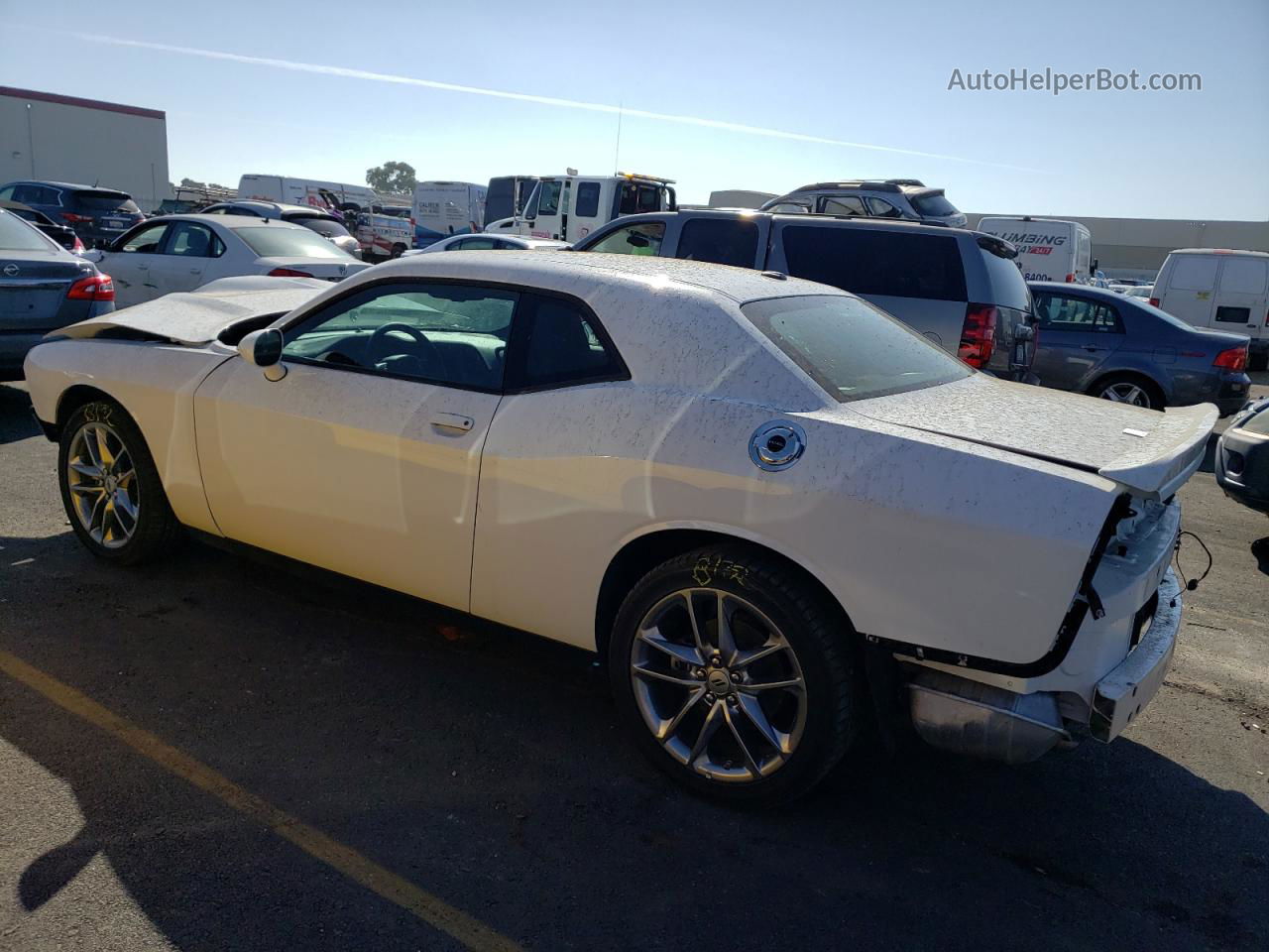 2023 Dodge Challenger Gt Белый vin: 2C3CDZKG0PH507801