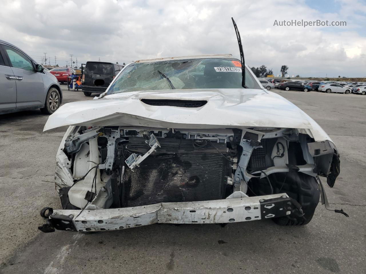 2022 Dodge Challenger Gt Белый vin: 2C3CDZKG1NH227303