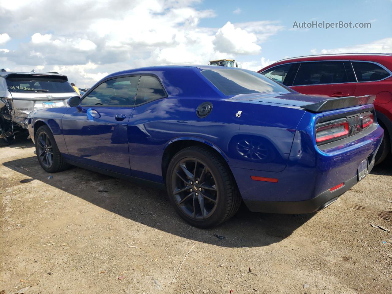 2022 Dodge Challenger Gt Blue vin: 2C3CDZKG4NH152032