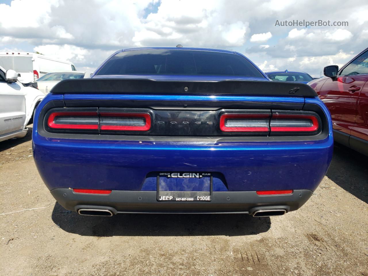 2022 Dodge Challenger Gt Blue vin: 2C3CDZKG4NH152032