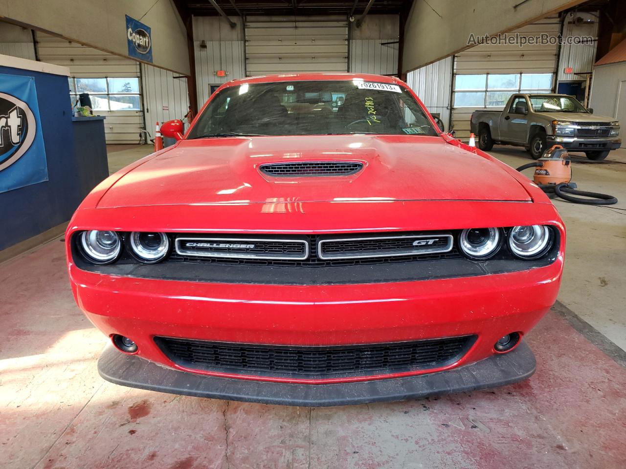 2022 Dodge Challenger Gt Red vin: 2C3CDZKG5NH109559