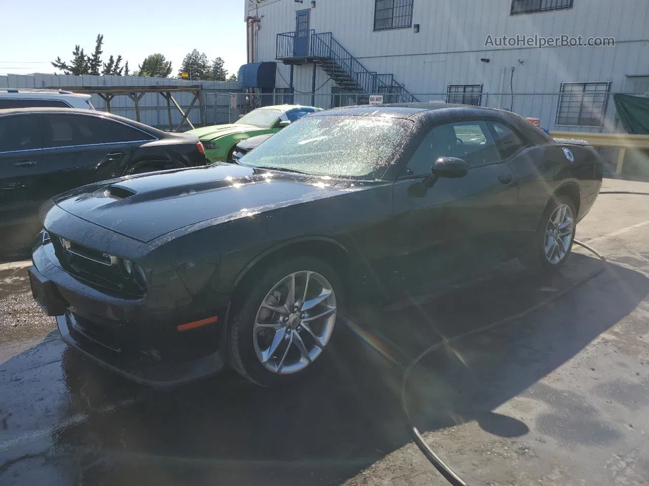 2022 Dodge Challenger Gt Black vin: 2C3CDZKG5NH160768