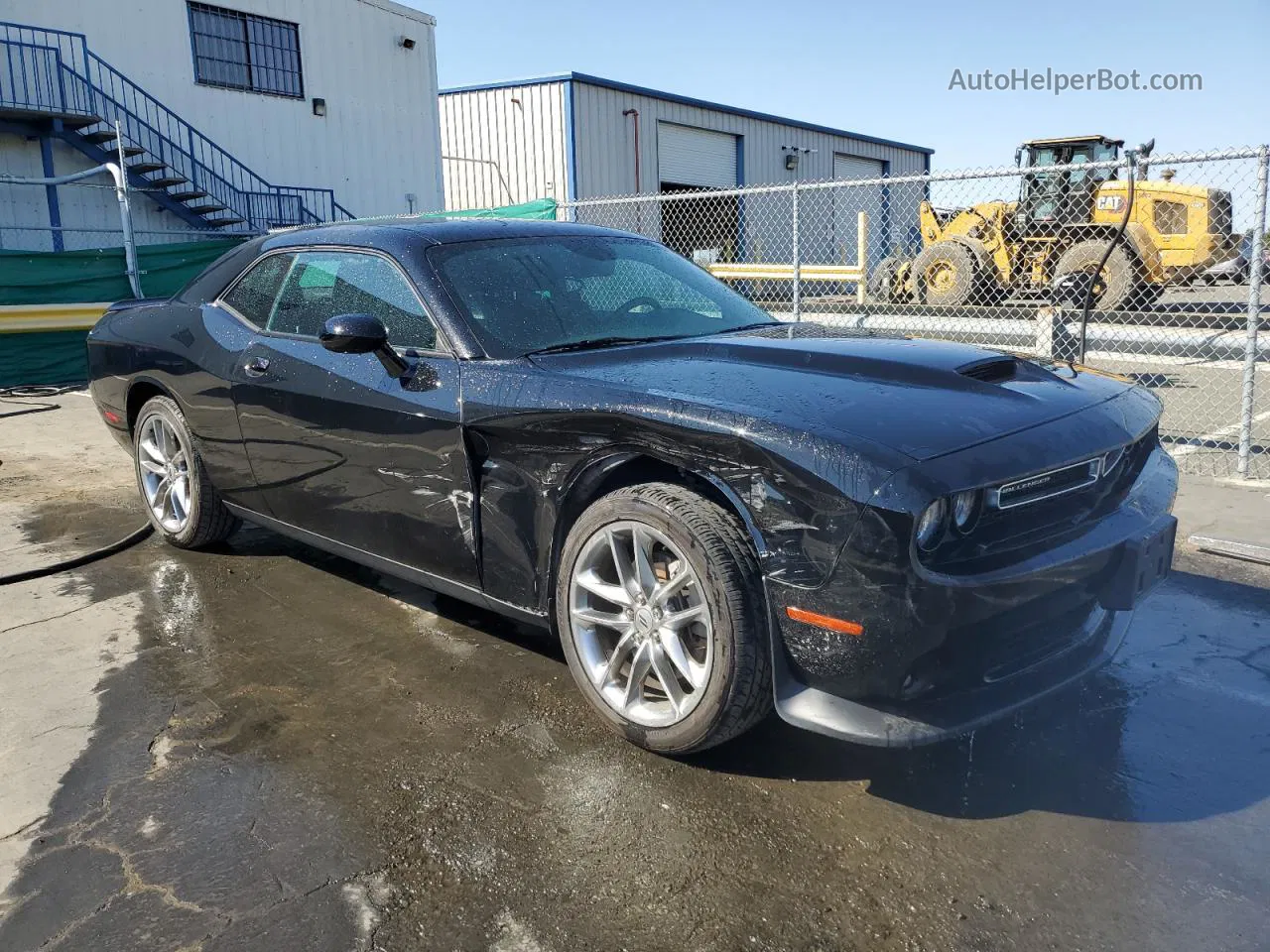 2022 Dodge Challenger Gt Черный vin: 2C3CDZKG5NH160768