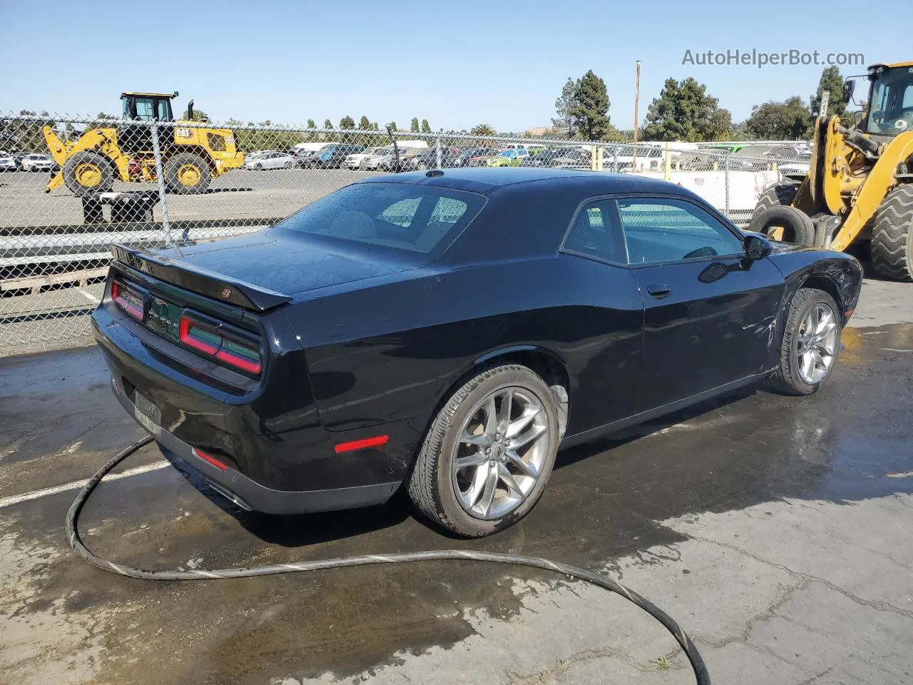 2022 Dodge Challenger Gt Черный vin: 2C3CDZKG5NH160768