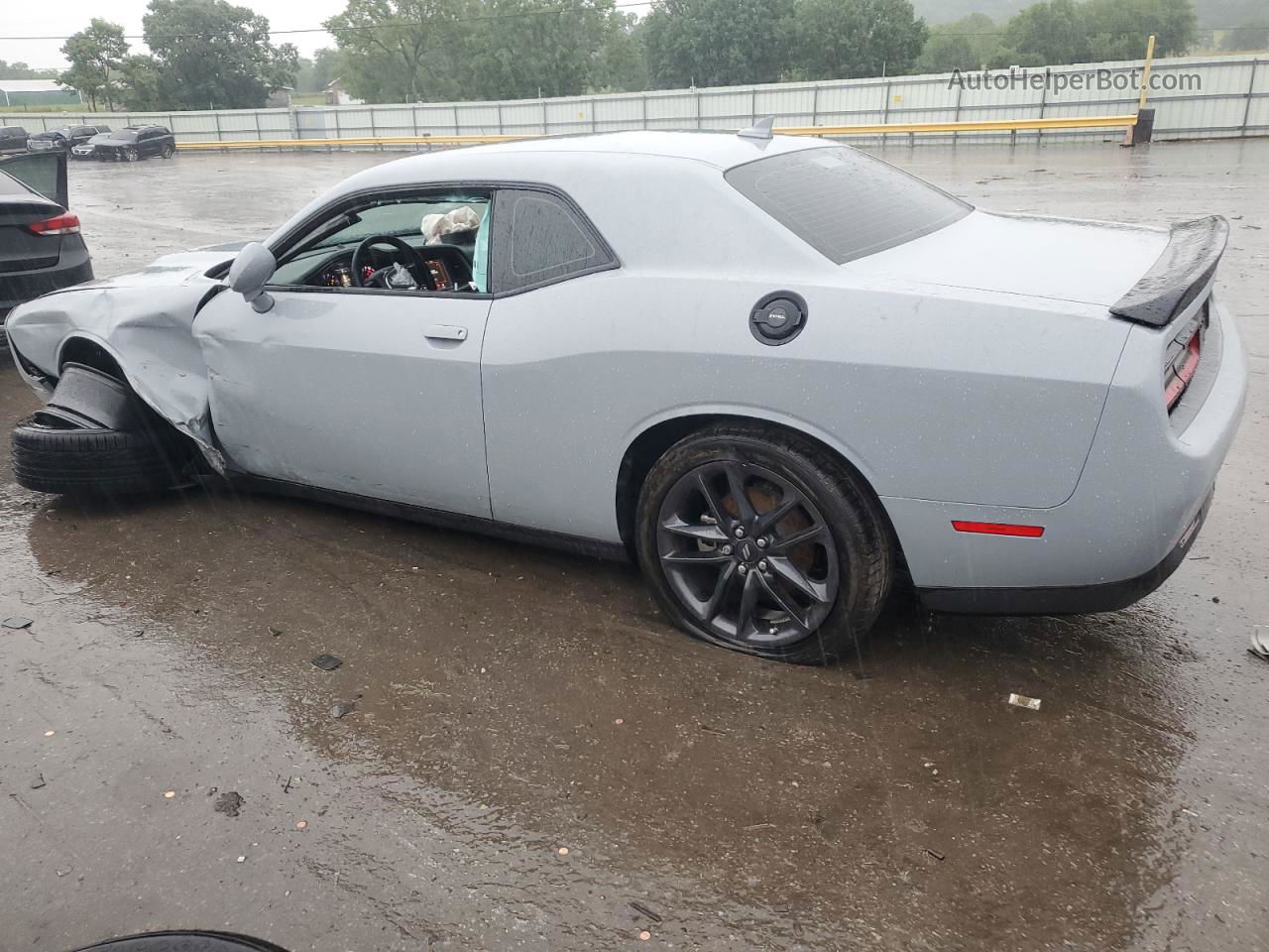 2022 Dodge Challenger Gt Gray vin: 2C3CDZKG5NH192538