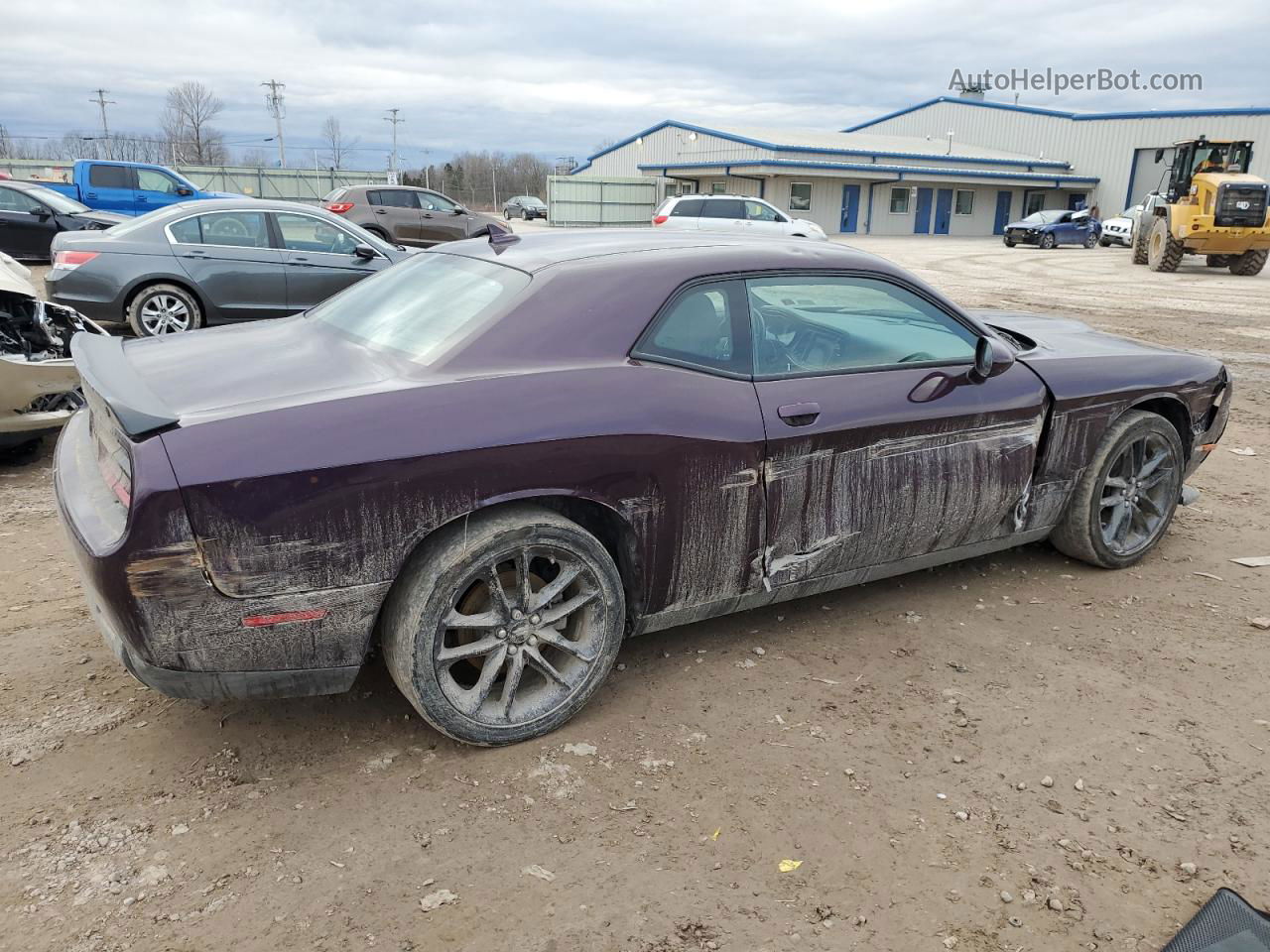 2022 Dodge Challenger Gt Purple vin: 2C3CDZKG6NH117007