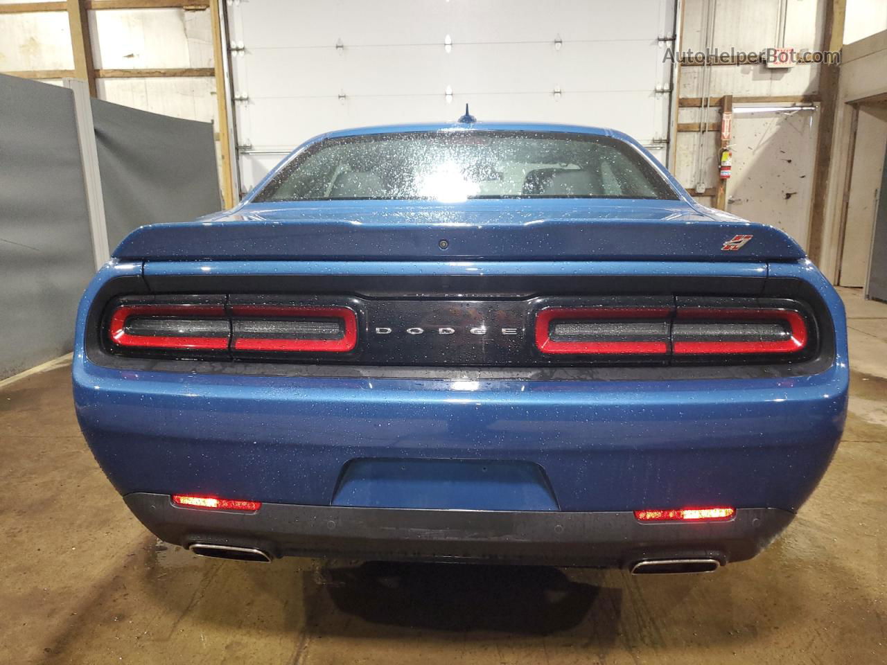 2022 Dodge Challenger Gt Blue vin: 2C3CDZKG6NH234490