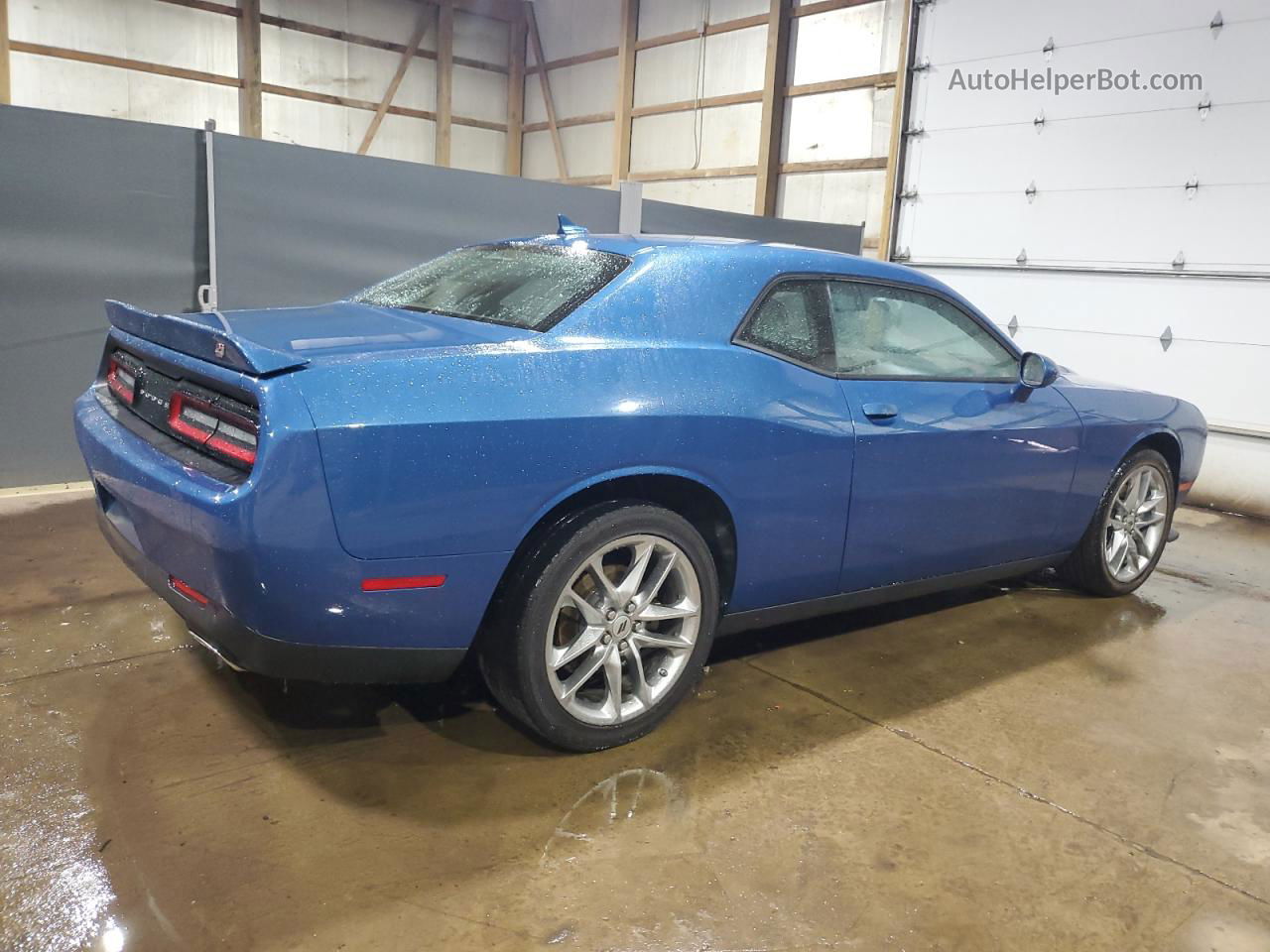 2022 Dodge Challenger Gt Blue vin: 2C3CDZKG6NH234490