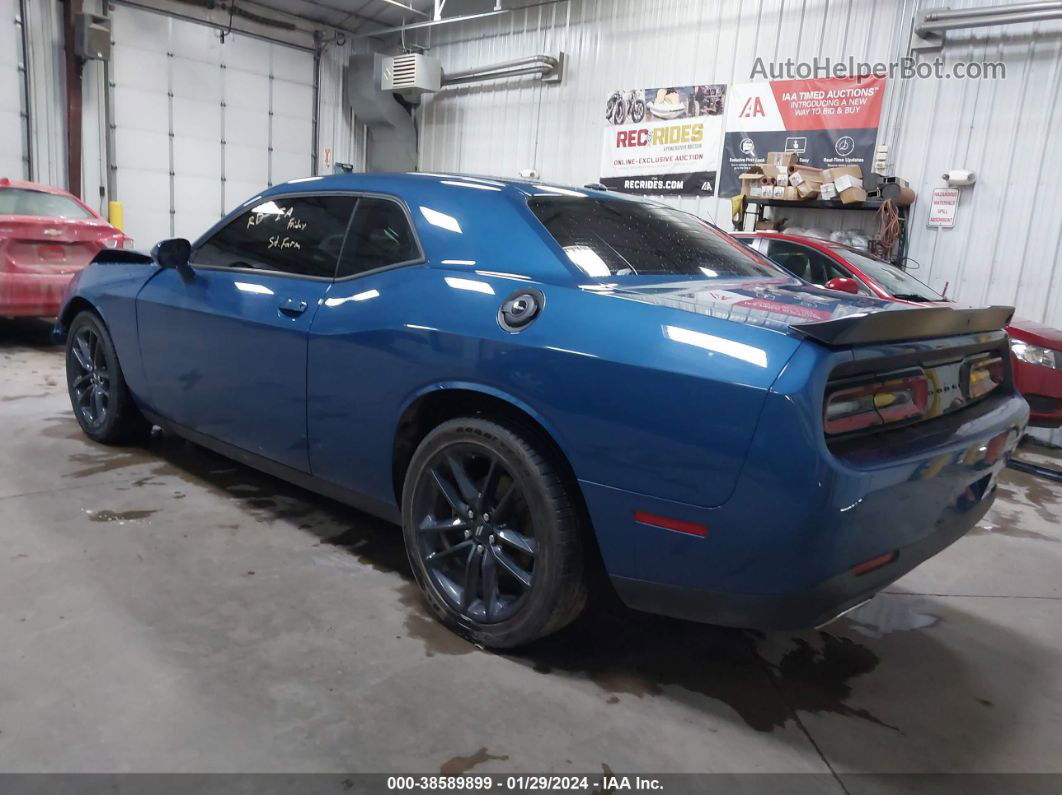 2022 Dodge Challenger Gt Awd Blue vin: 2C3CDZKG7NH144653