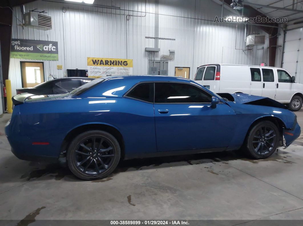 2022 Dodge Challenger Gt Awd Blue vin: 2C3CDZKG7NH144653