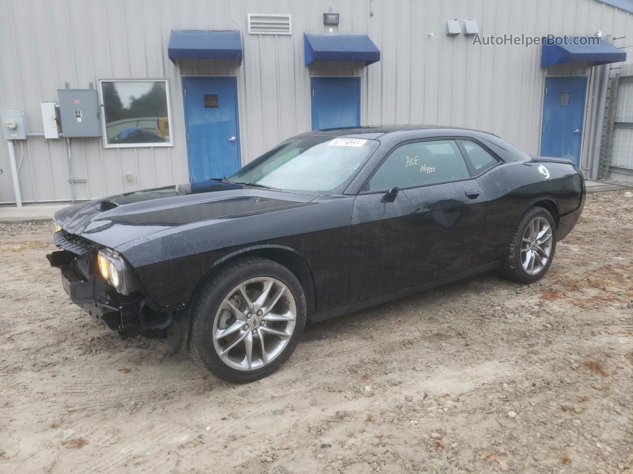 2022 Dodge Challenger Gt Black vin: 2C3CDZKG9NH185799