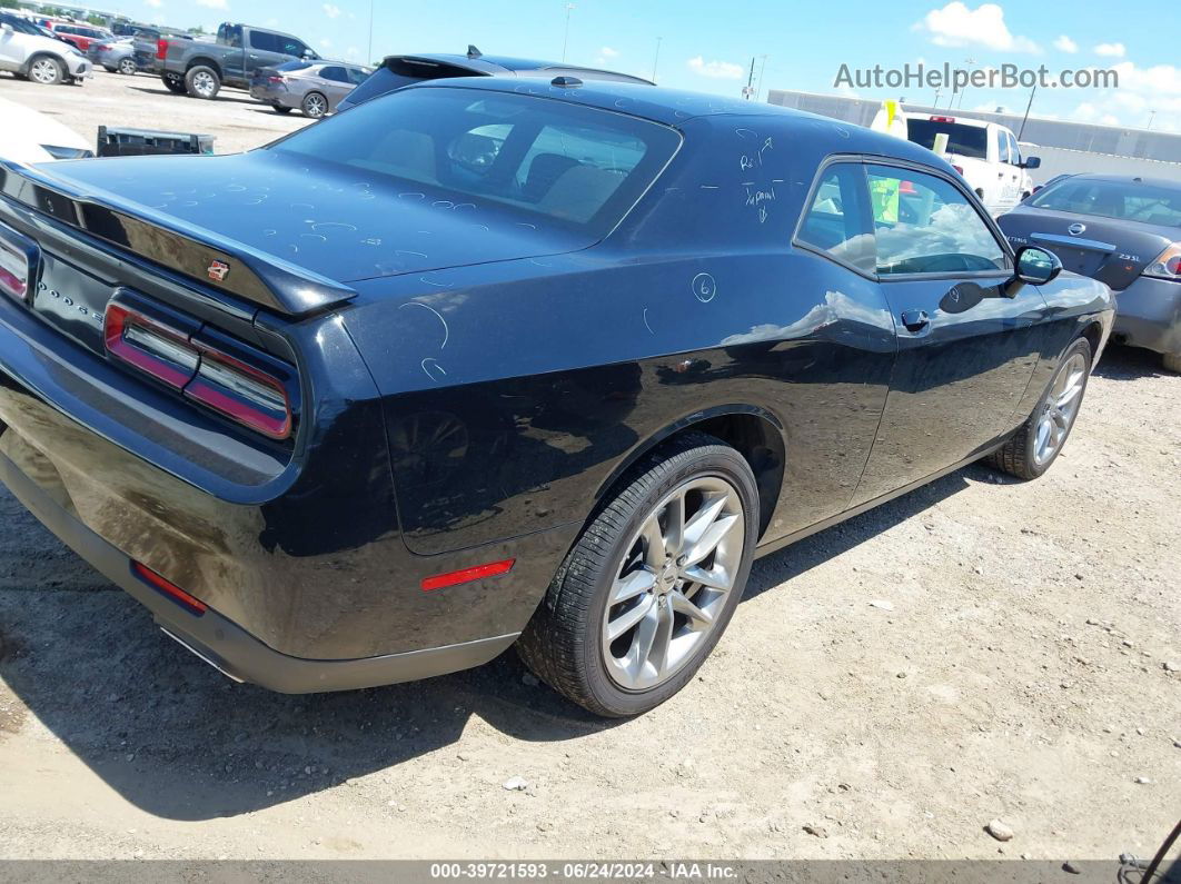 2022 Dodge Challenger Gt Awd Black vin: 2C3CDZKG9NH192347