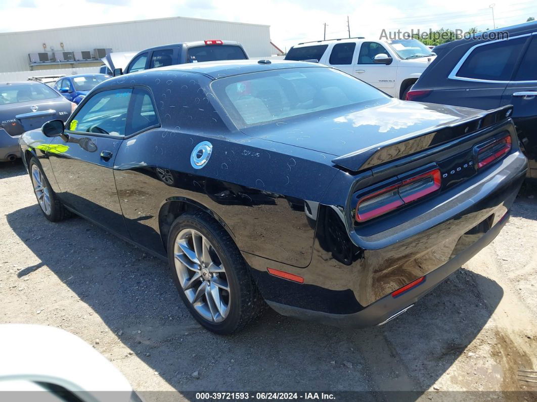 2022 Dodge Challenger Gt Awd Black vin: 2C3CDZKG9NH192347