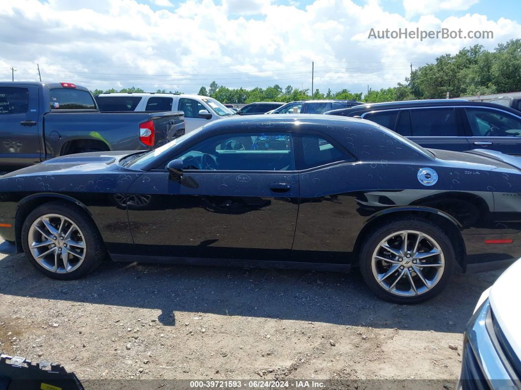 2022 Dodge Challenger Gt Awd Black vin: 2C3CDZKG9NH192347