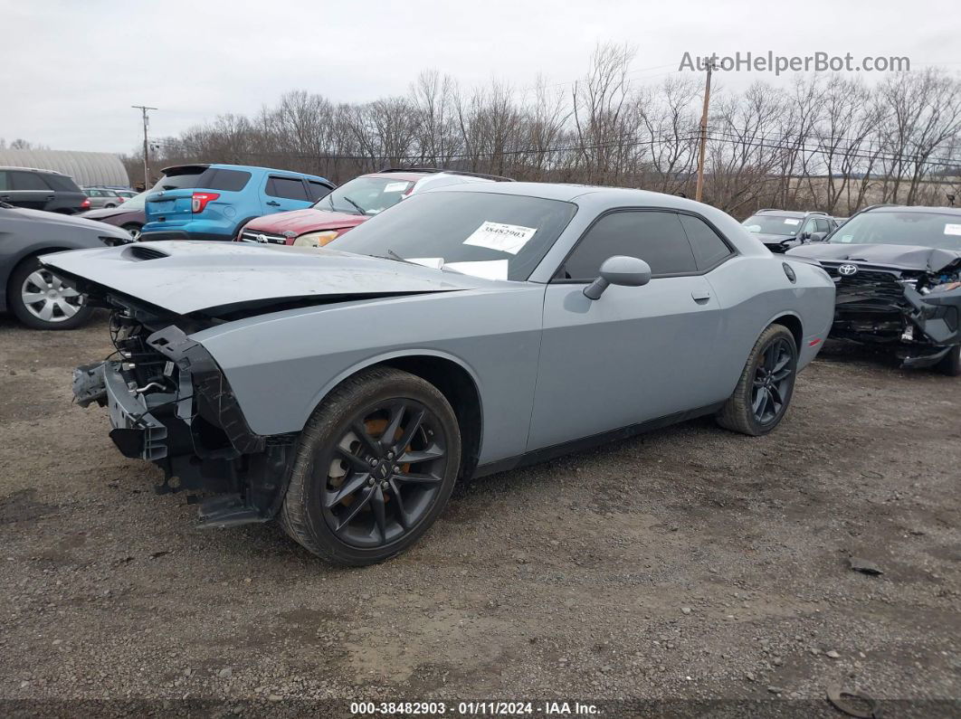 2022 Dodge Challenger Gt Awd Gray vin: 2C3CDZKGXNH152018