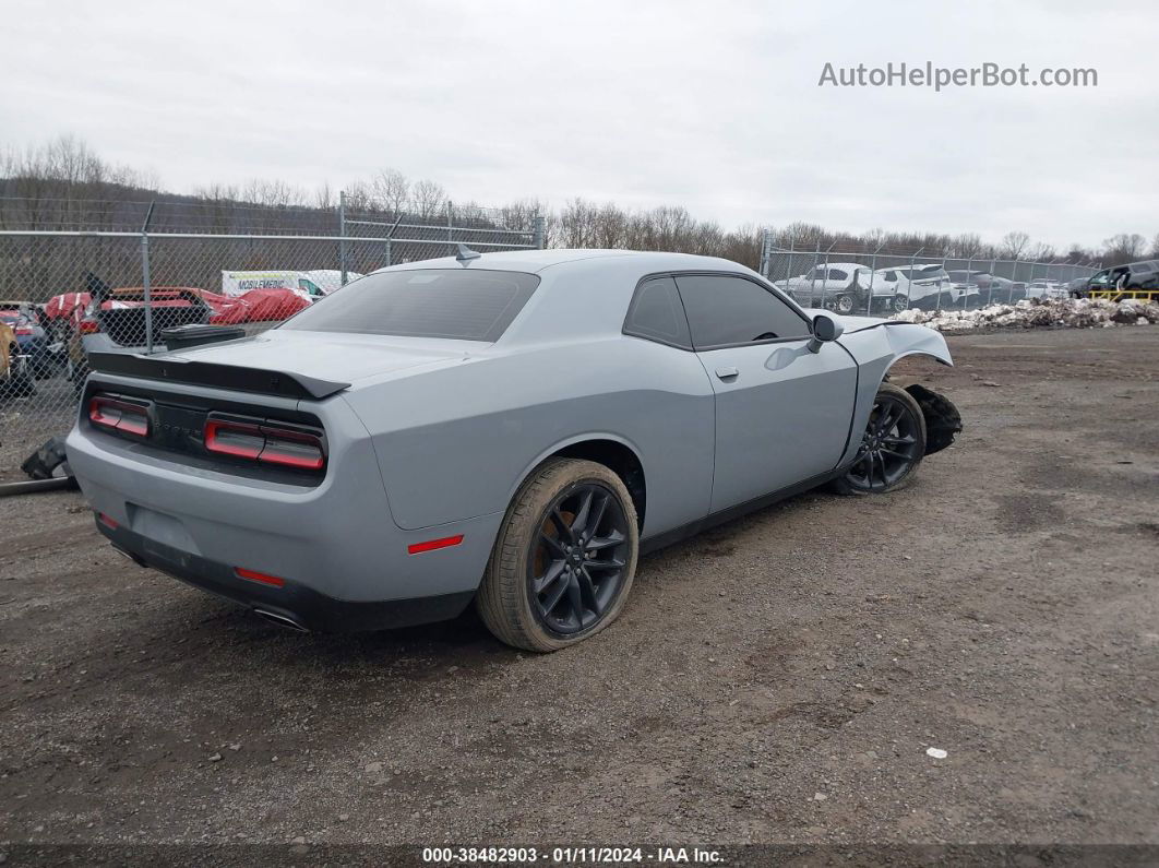 2022 Dodge Challenger Gt Awd Gray vin: 2C3CDZKGXNH152018