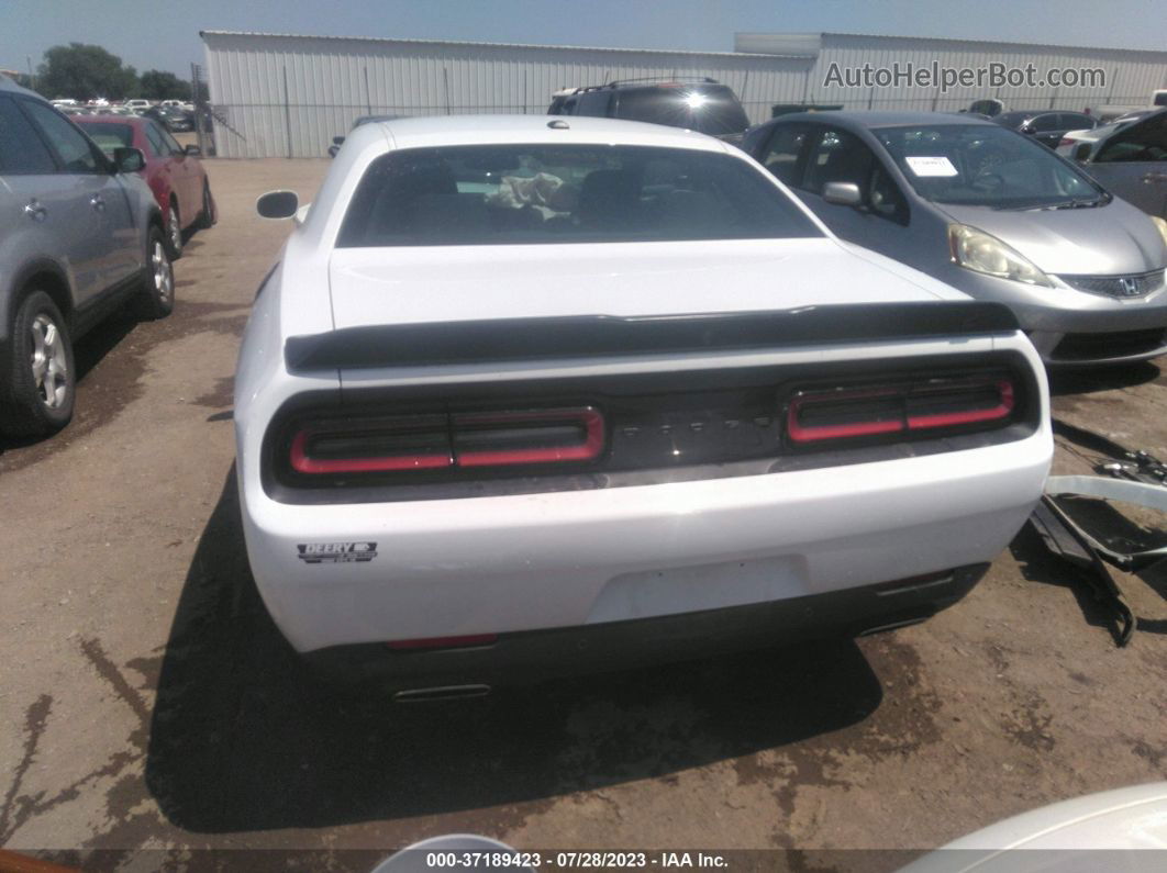 2022 Dodge Challenger Gt Awd White vin: 2C3CDZKGXNH156716