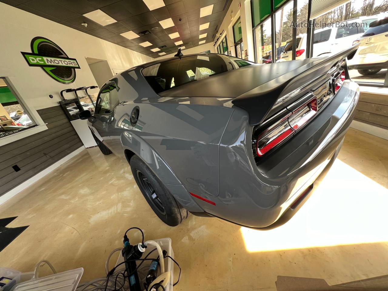 2023 Dodge Challenger Srt Hellcat Redeye Gray vin: 2C3CDZL98PH100390