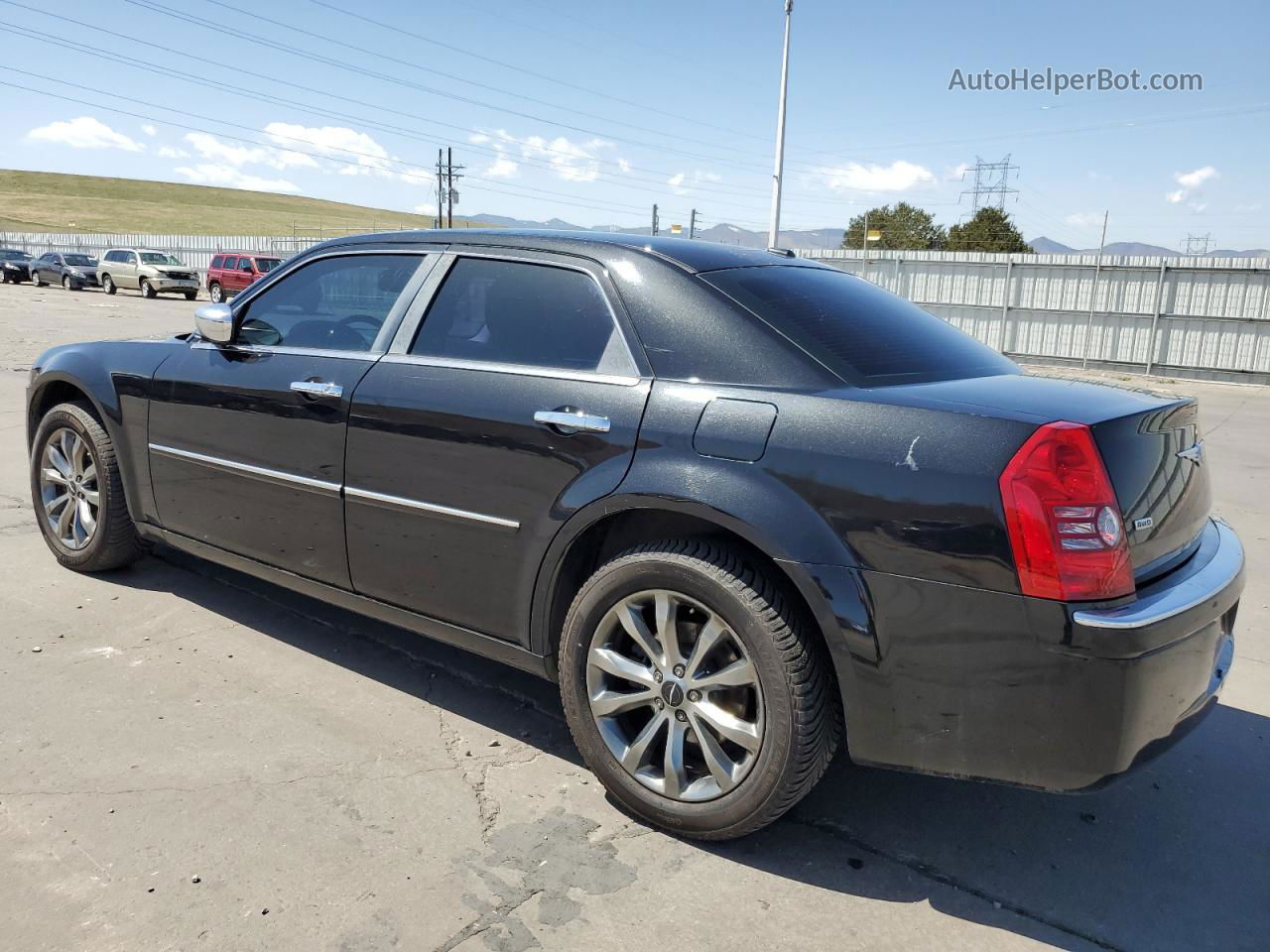 2010 Chrysler 300 Limited Black vin: 2C3CK3CV1AH134517