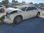 2010 Chrysler 300 Limited White vin: 2C3CK3CV5AH129322