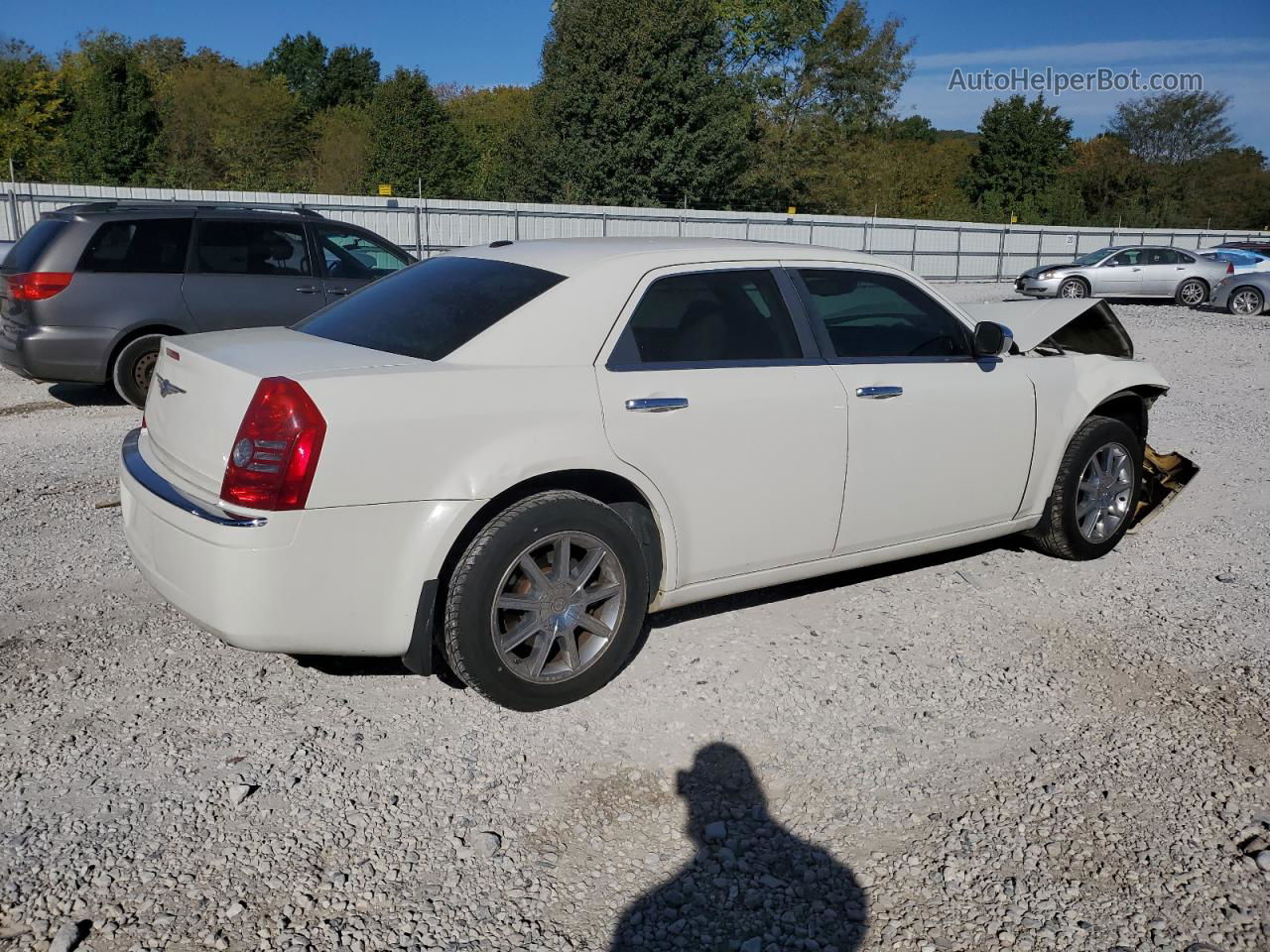 2010 Chrysler 300 Limited White vin: 2C3CK3CV5AH129322