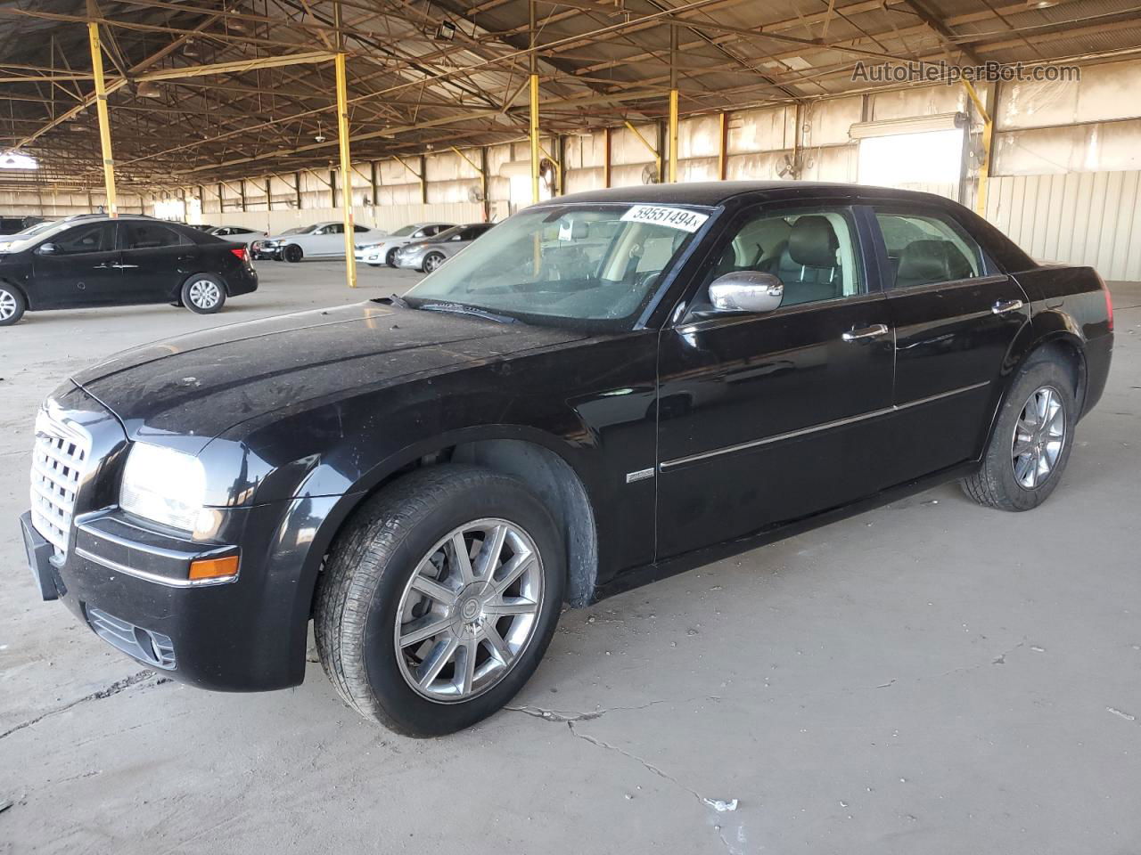 2010 Chrysler 300 Touring Black vin: 2C3CK5CV0AH218761