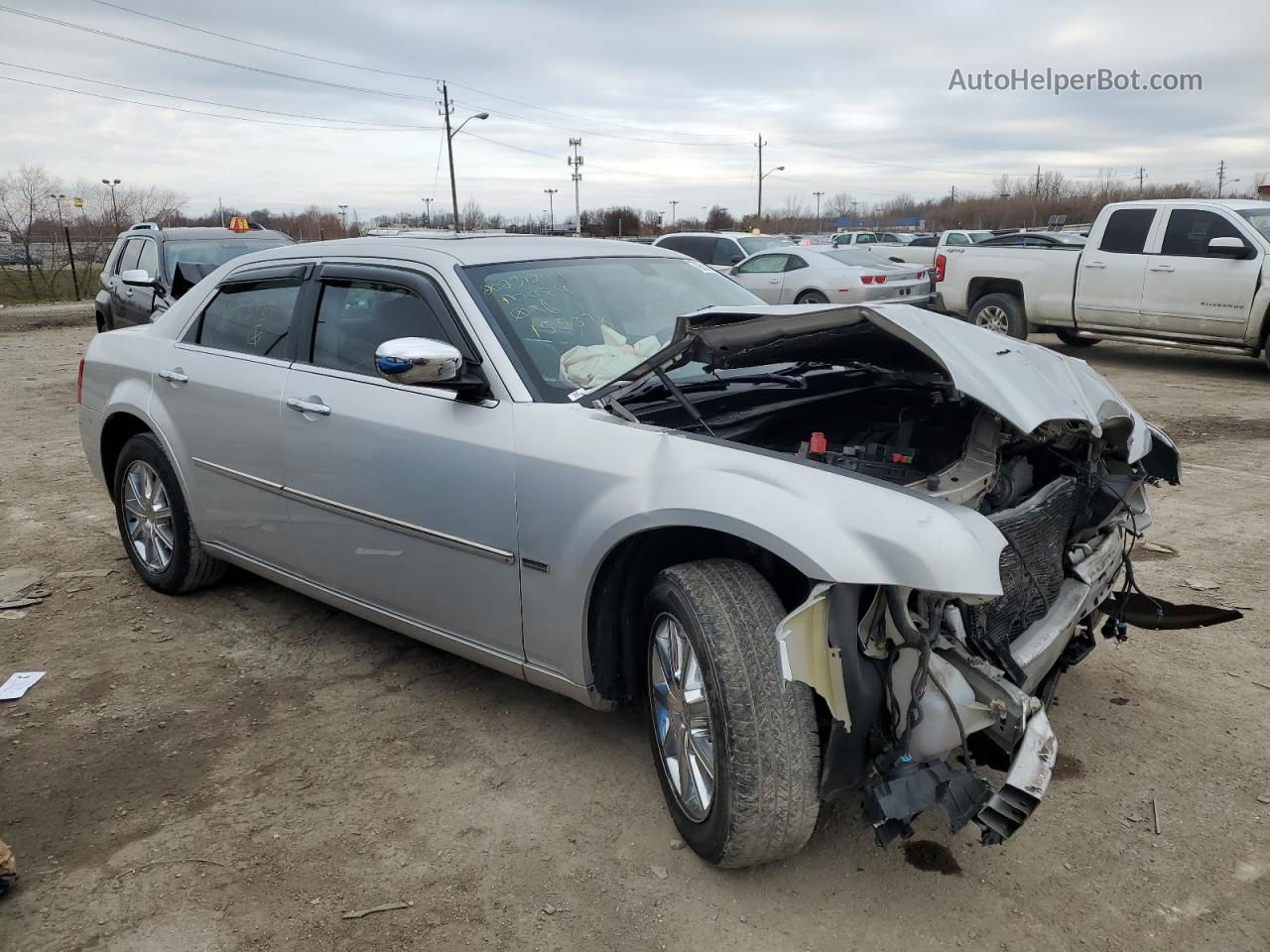 2010 Chrysler 300 Touring Silver vin: 2C3CK5CV1AH159378