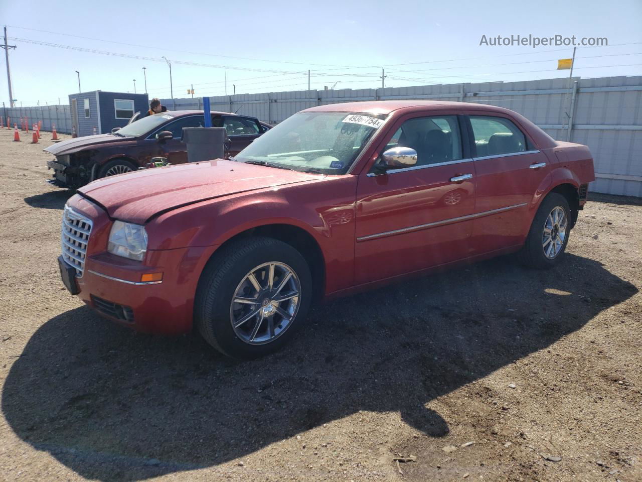 2010 Chrysler 300 Touring Red vin: 2C3CK5CV2AH179218