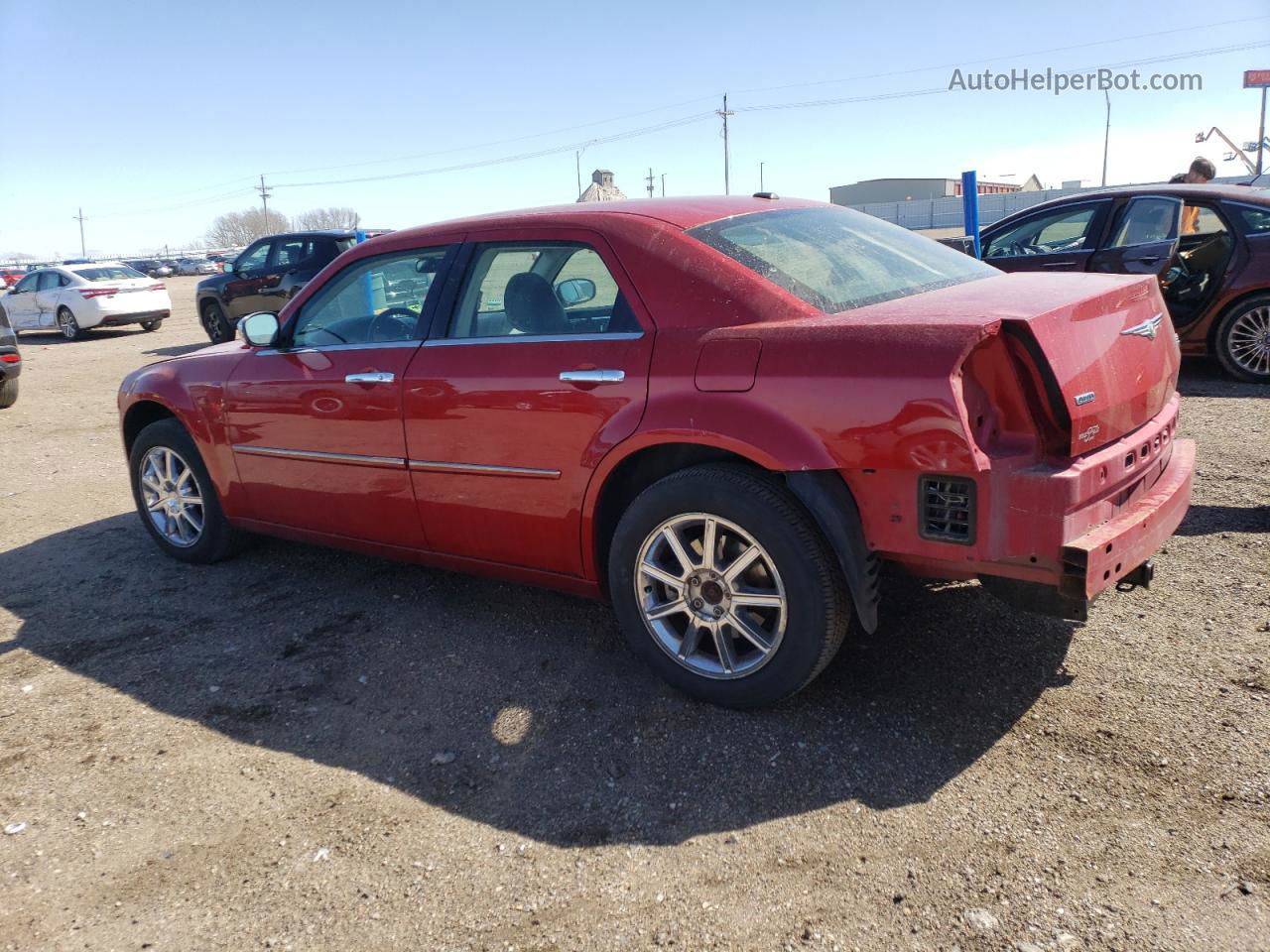 2010 Chrysler 300 Touring Red vin: 2C3CK5CV2AH179218