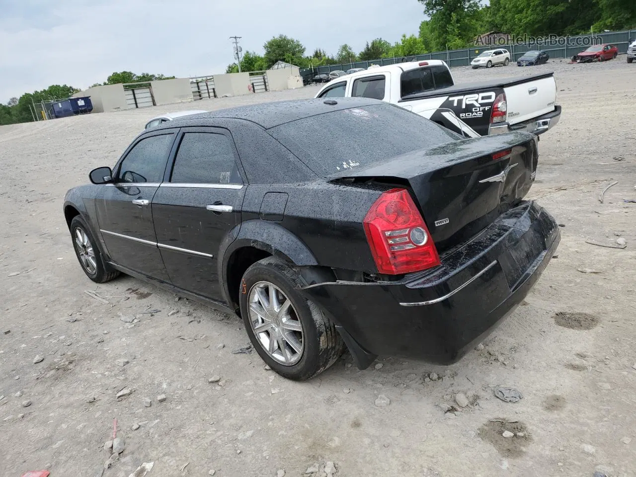 2010 Chrysler 300 Touring Black vin: 2C3CK5CV3AH262690