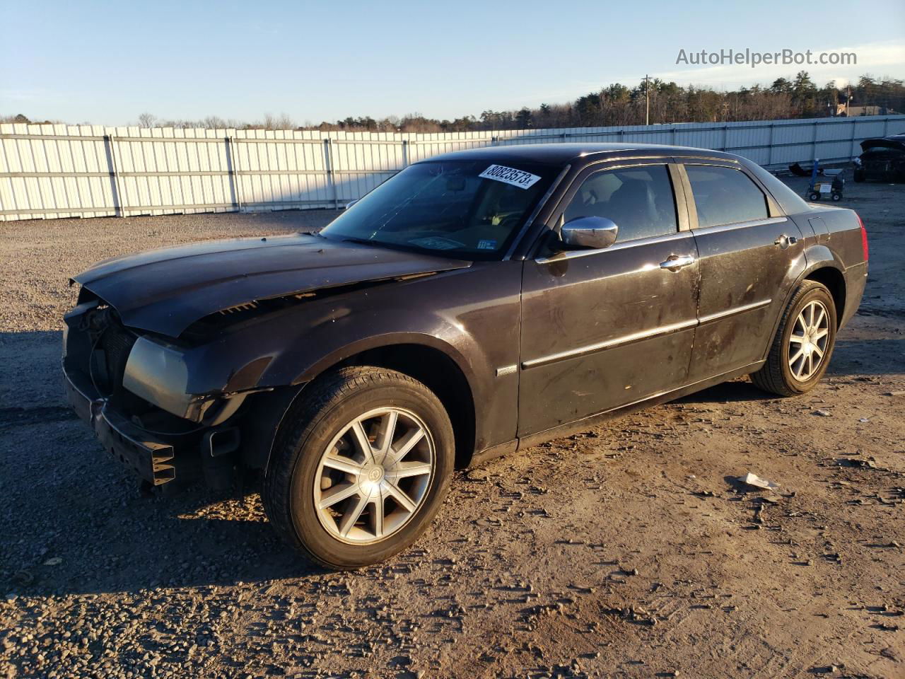 2010 Chrysler 300 Touring Black vin: 2C3CK5CV4AH147743