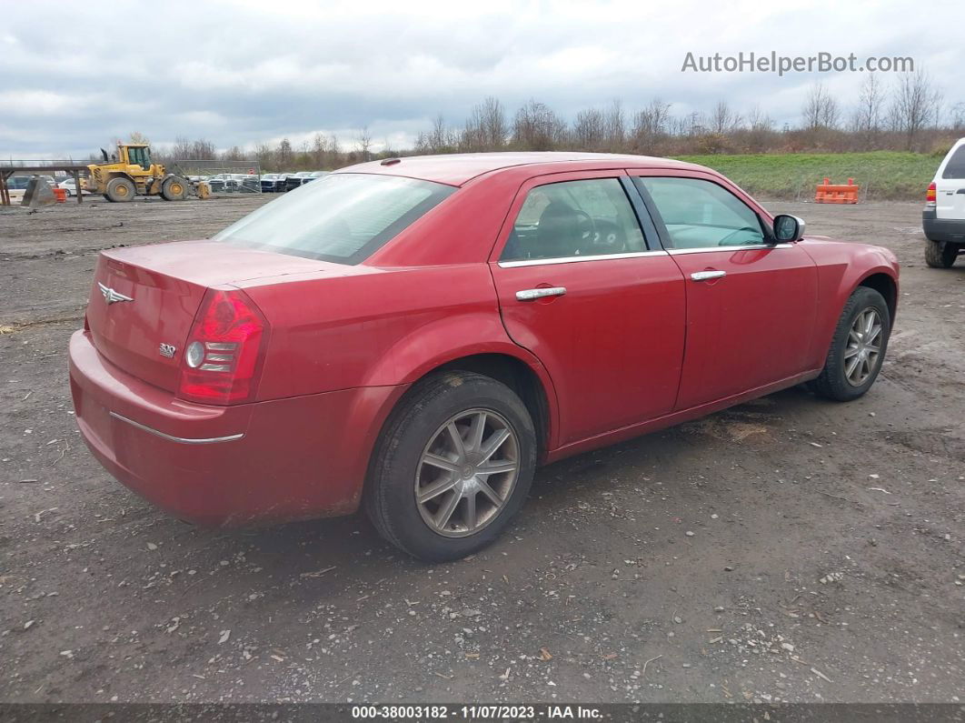 2010 Chrysler 300 Touring/signature Series Red vin: 2C3CK5CV8AH302522