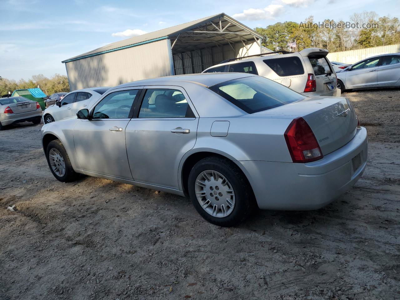 2007 Chrysler 300  Silver vin: 2C3KA43R37H640379