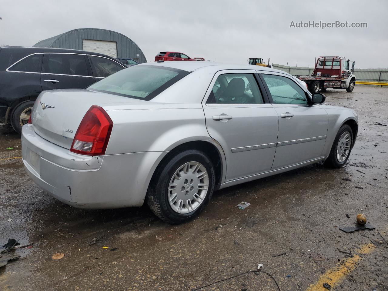 2007 Chrysler 300  Silver vin: 2C3KA43R37H710589