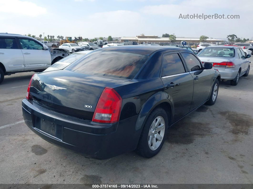 2007 Chrysler 300   Черный vin: 2C3KA43R37H849332