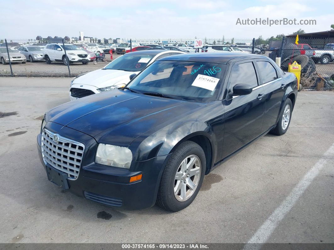 2007 Chrysler 300   Черный vin: 2C3KA43R37H849332